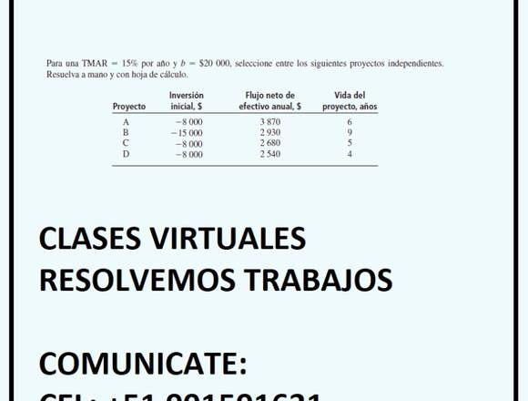 CLASES DE INGENIERIA ECONOMICA