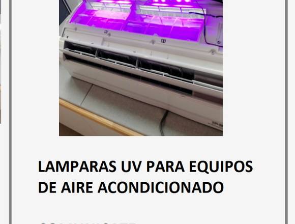 Lamparas UV para equipos de aire acondicionado