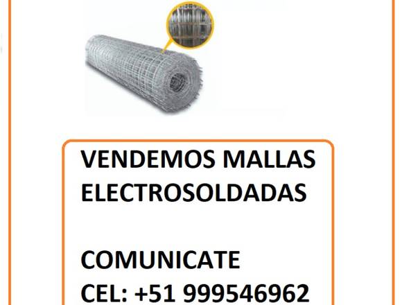 Se vende mallas electrosoldadas