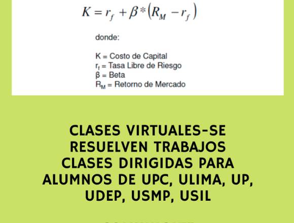 CLASES DE MATEMATICA FINANCIERA 