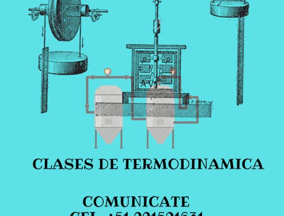 CLASES DE TERMODINAMICA