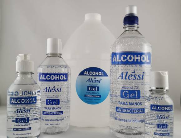 ALCOHOL EN GEL - VENTA POR MAYOR