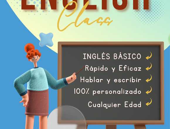 ENGLISH CLASS - NIVEL BÁSICO