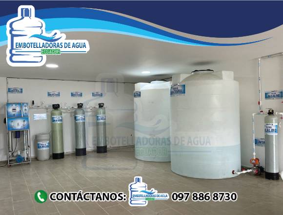 VENTA DE PLANTAS PURIFICADORAS DE AGUA CON ÓSMOSIS