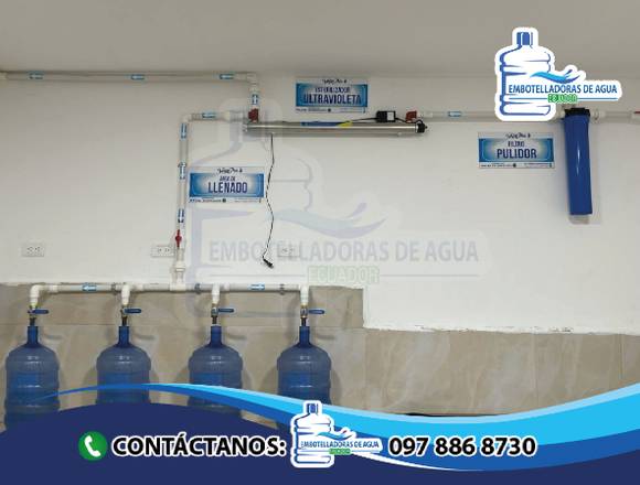 TODO PARA PLANTAS EMBOTELLADORAS DE AGUA.