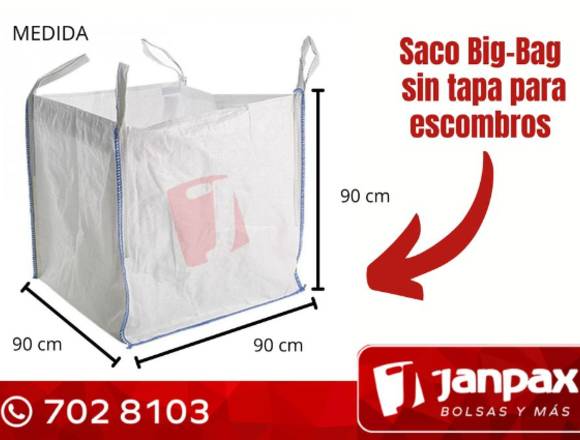 Sacos de rafia big bag