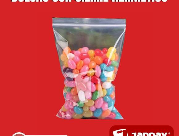 BOLSAS ZIPLOCK CON CIERRE HERMÈTICO