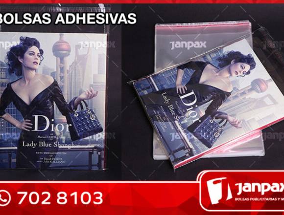 BOLSAS ADHESIVAS TRANSPARENTES - JANPAX