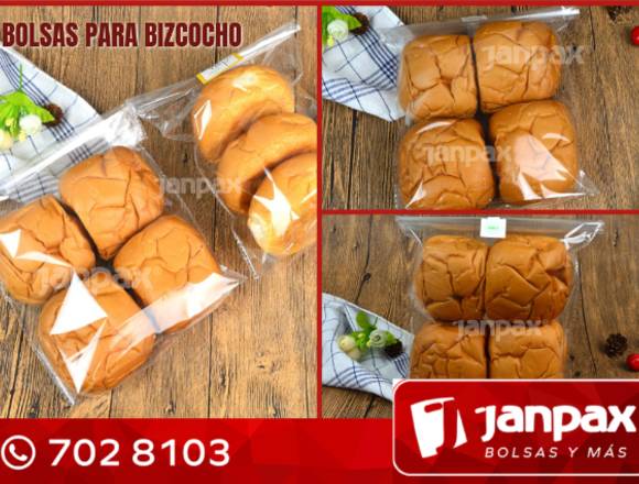 BOLSAS CELOFAN CON BASE PARA BIZCOCHO