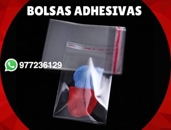 BOLSAS ADHESIVAS PLANAS 