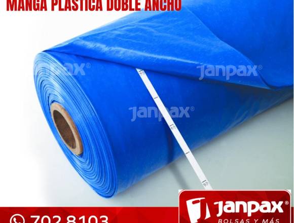 MANGA PLASTICA DOBLE ANCHO