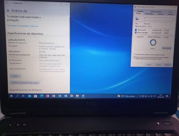 LAPTOP DELL CORE I5.  8 GB DE RAM DDR4