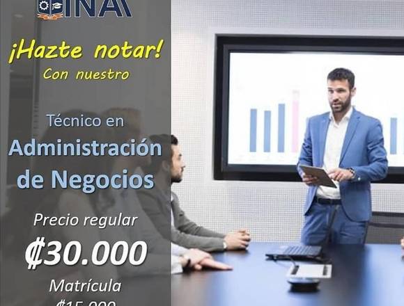 Técnico en Administración de Negocios