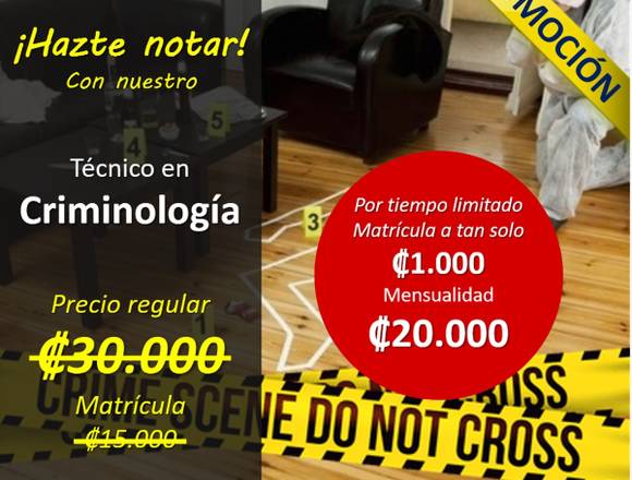 Técnico en Criminología