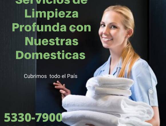 Limpieza profunda para su hogar u oficinas.