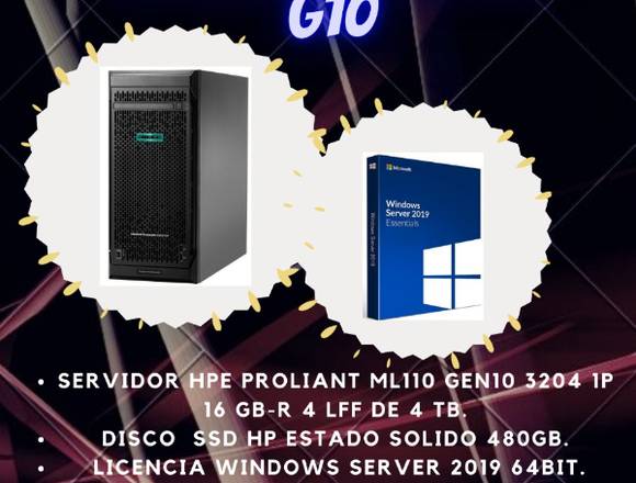 combo servidor Ml110