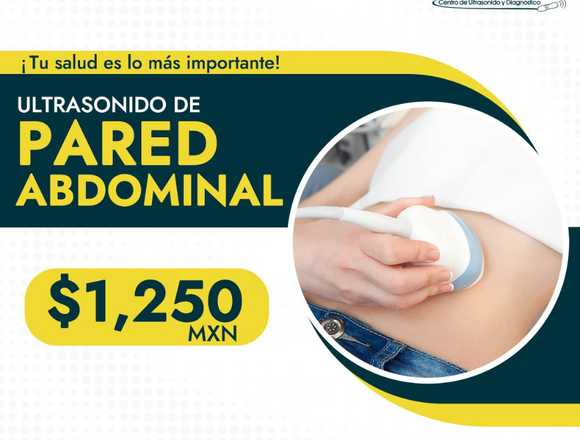 Ultrasonido PARED ABDOMINAL