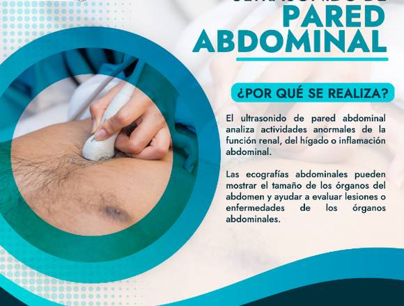 Ultrasonido de pared abdominal