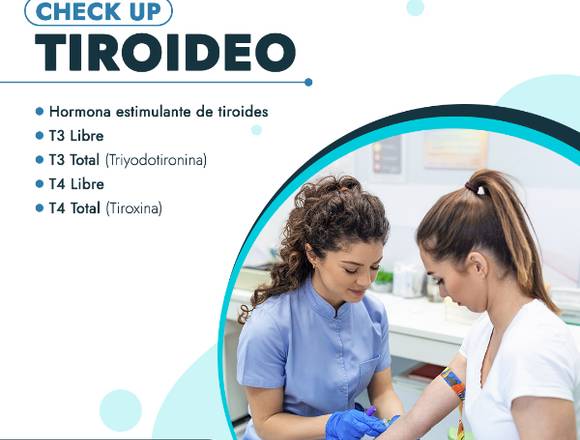 Contamos con Check up Tiroideo