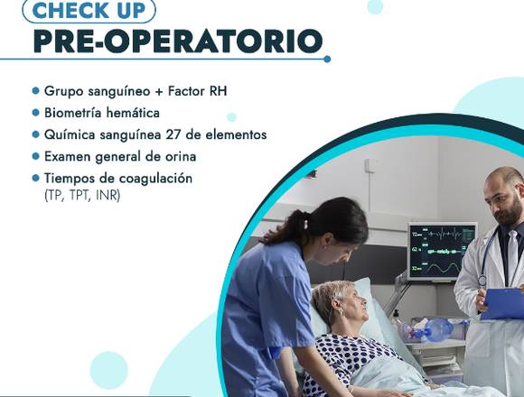 Check up PREOPERATORIO 