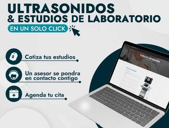 ¡Ultrasonido y estudios de laboratori!