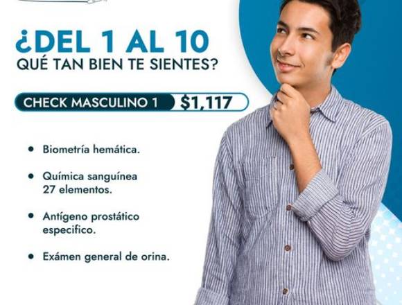 La salud masculina es importante 