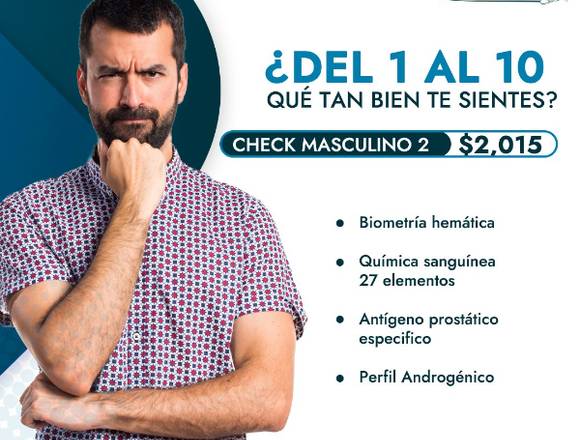 La salud masculina es importante