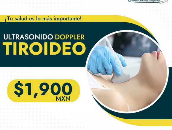 Ultrasonido Doppler TIROIDEO 