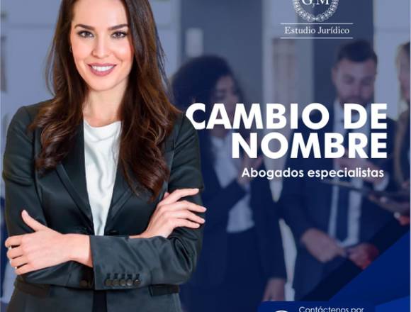 abogados cambio nombre