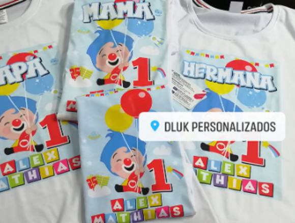 POLOS PERSONALIZADOS PARA TU FIESTA TEMÁTICA