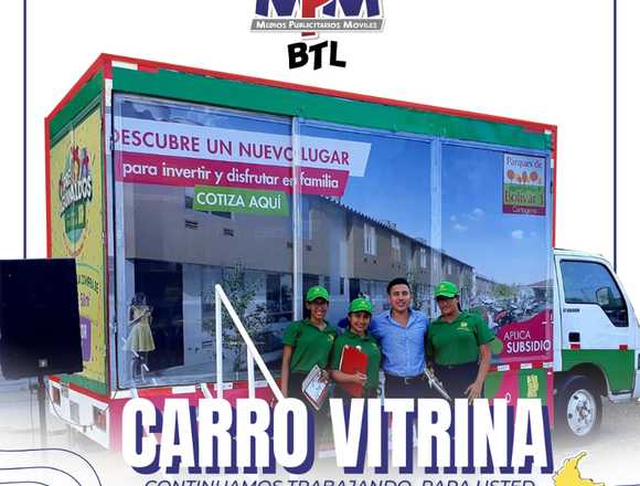 ALQUILER CARRO VALLAS-CAMION VITRINAS BARRANQUILLA