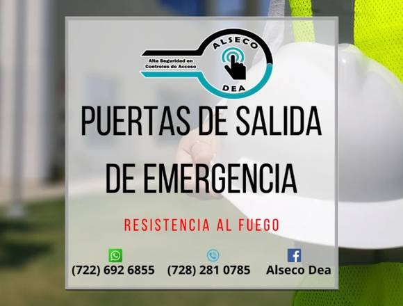 puertas de salida de emergencia 