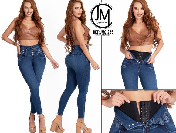 Jeans Levantacola con Control de Abdomen