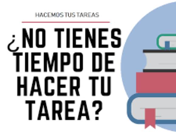 Realizamos examenes,tareas,trabajos,guias etc