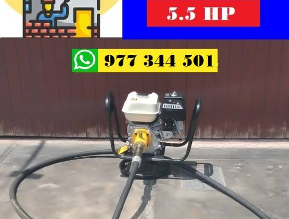 SISTEMA DE VIBRACIÓN COMPLETO CON MOTOR A GASOLINA