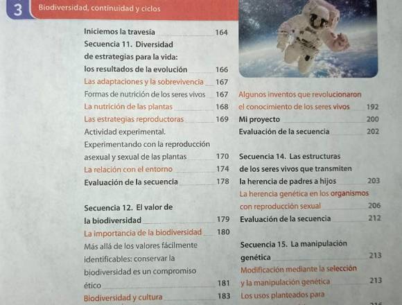 Ciencia y Tecnología Biología 1, Secundaria