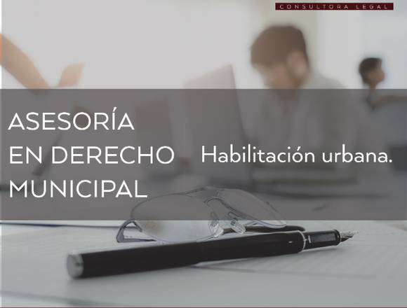 HABILITACIÓN URBANA 