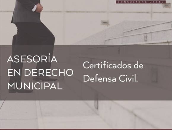 CERTIFICADO DE DEFENSA CIVIL