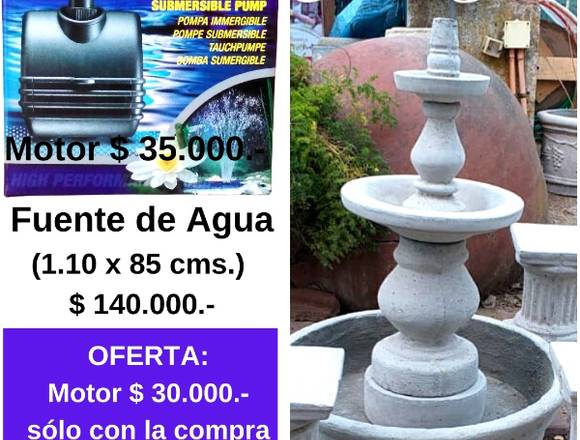 FUENTE DE AGUA DE CEMENTO