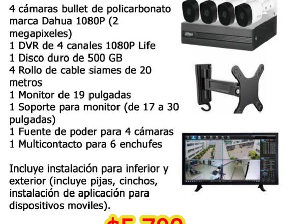 Instalación cámaras CCTV