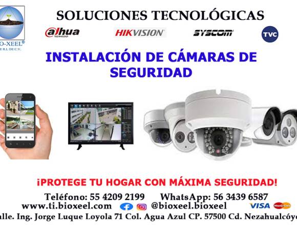 Bioxeel- Instalación de cctv