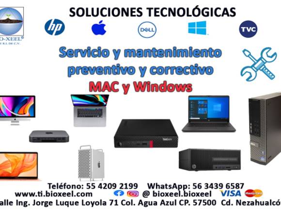 Mantenimiento Mac y Windows