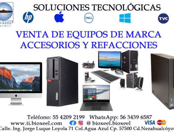 Venta de Equipos de marca