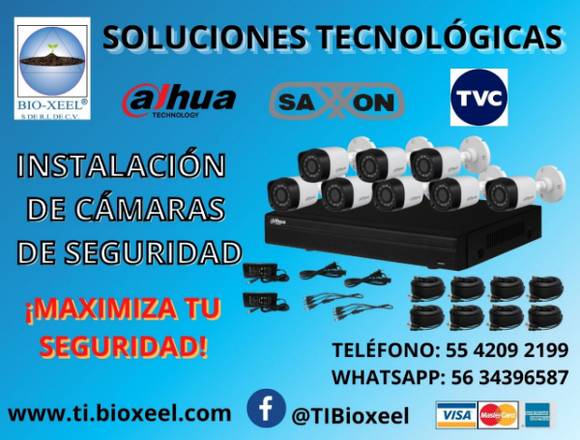 Sistema de seguridad CCTV - Videovigilancia 