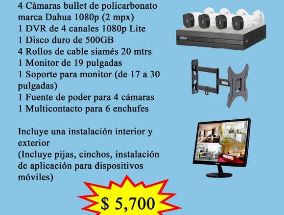 Venta e instalación de cámaras CCTV