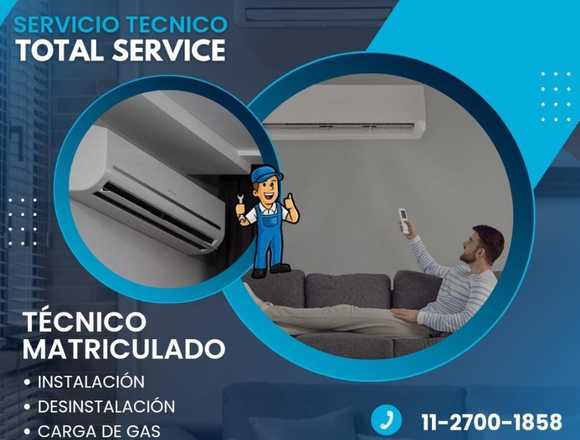 INSTALACION AIRE ACONDICIONADO