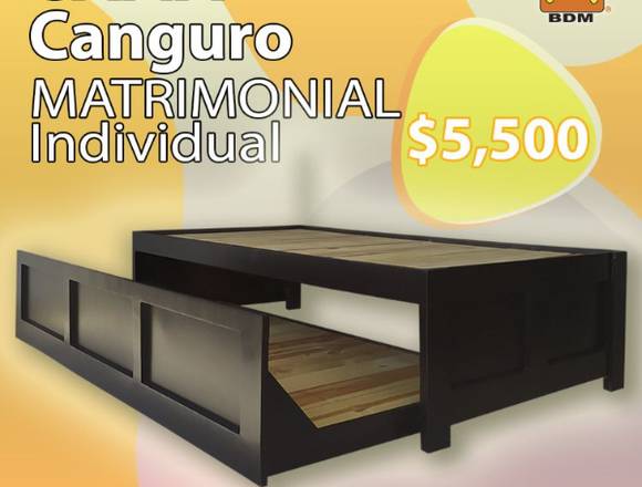 Cama canguro super barata en Apodaca 