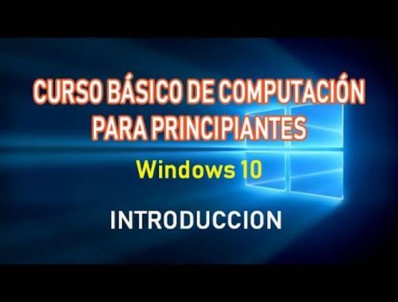 Curso computación básico a domicilio todas edades 