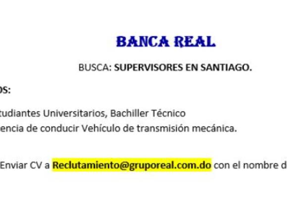 Supervisor de Personal Santiago