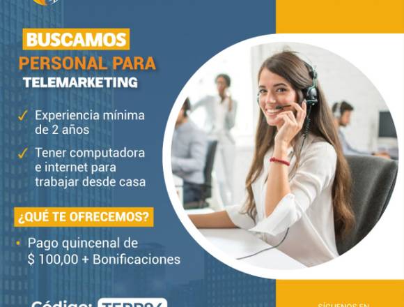 Persona para Telemarketing